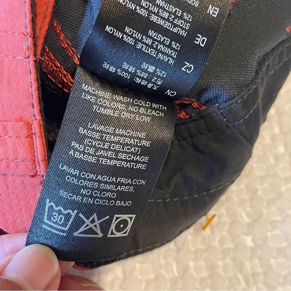 Kuhl Mutiny River Shorts Swimming Outdoors Red Gray Size 28 - Picture 9 of 14